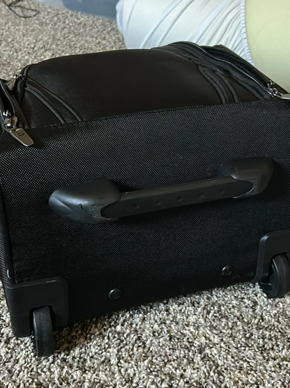 OGIO Black Upright Rolling Under Seat Carry-On with Handle